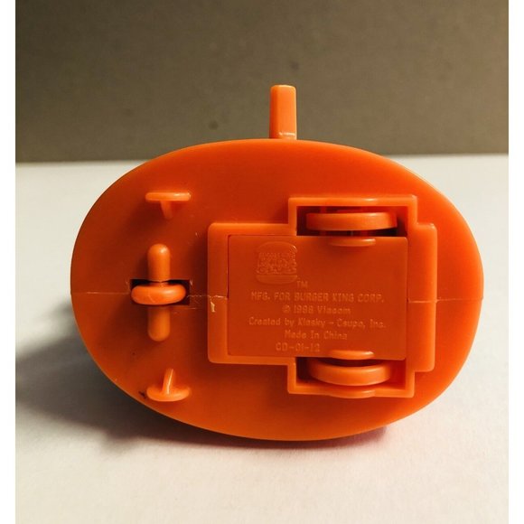 1998 Burger King The Rugrats Movie Phil & Lil My Raptar Turnkey Action Toy - Picture 7 of 10